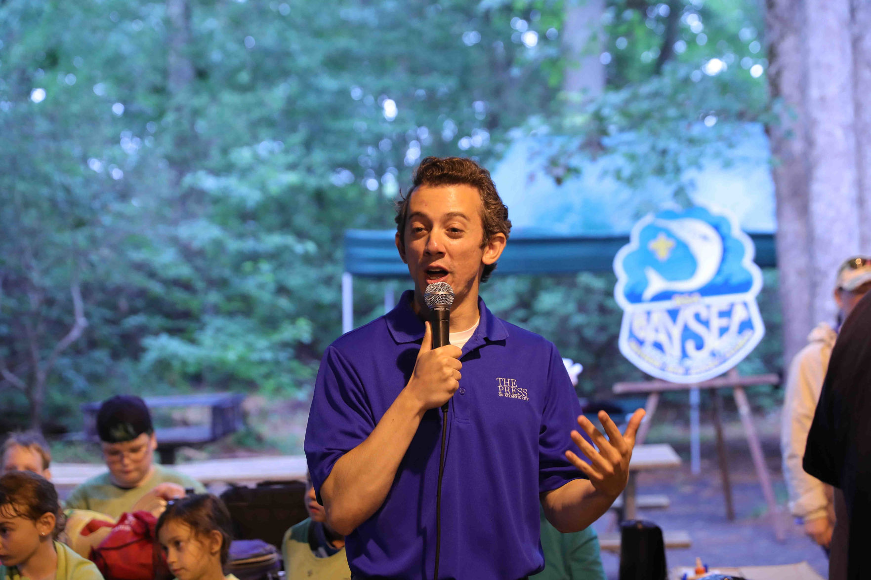 Joe Martucci conducted a safety and weather for Boy Scout troops
